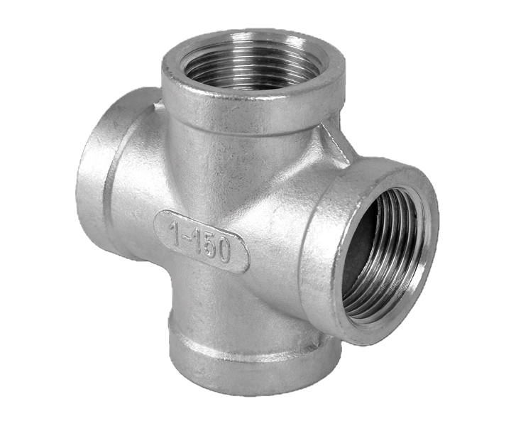 不銹鋼絲口四通(CROSS)